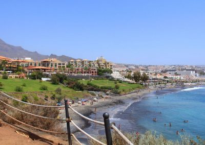 foto de costa Adeje Tenerife Пляж Фанабе Playa-de-Fanabe