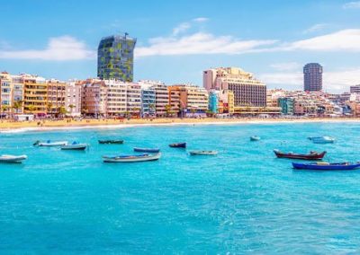 playa de las Palmas Islas Canarias España hoteles alojamiento